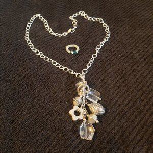 Costume Jewelry Necklace and Ring